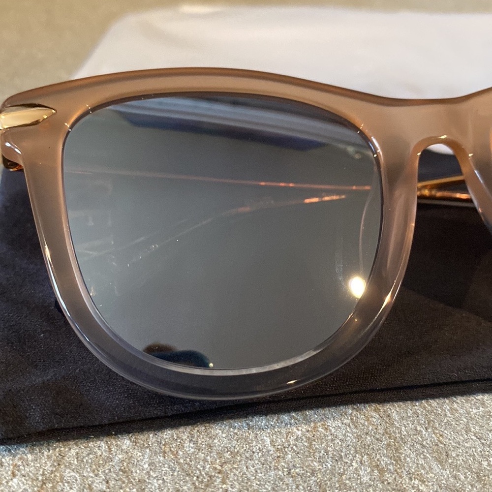 NEW KREWE Simone sunglasses in Quartz 24K mirrored comes with dustbag - Picture 3 of 8
